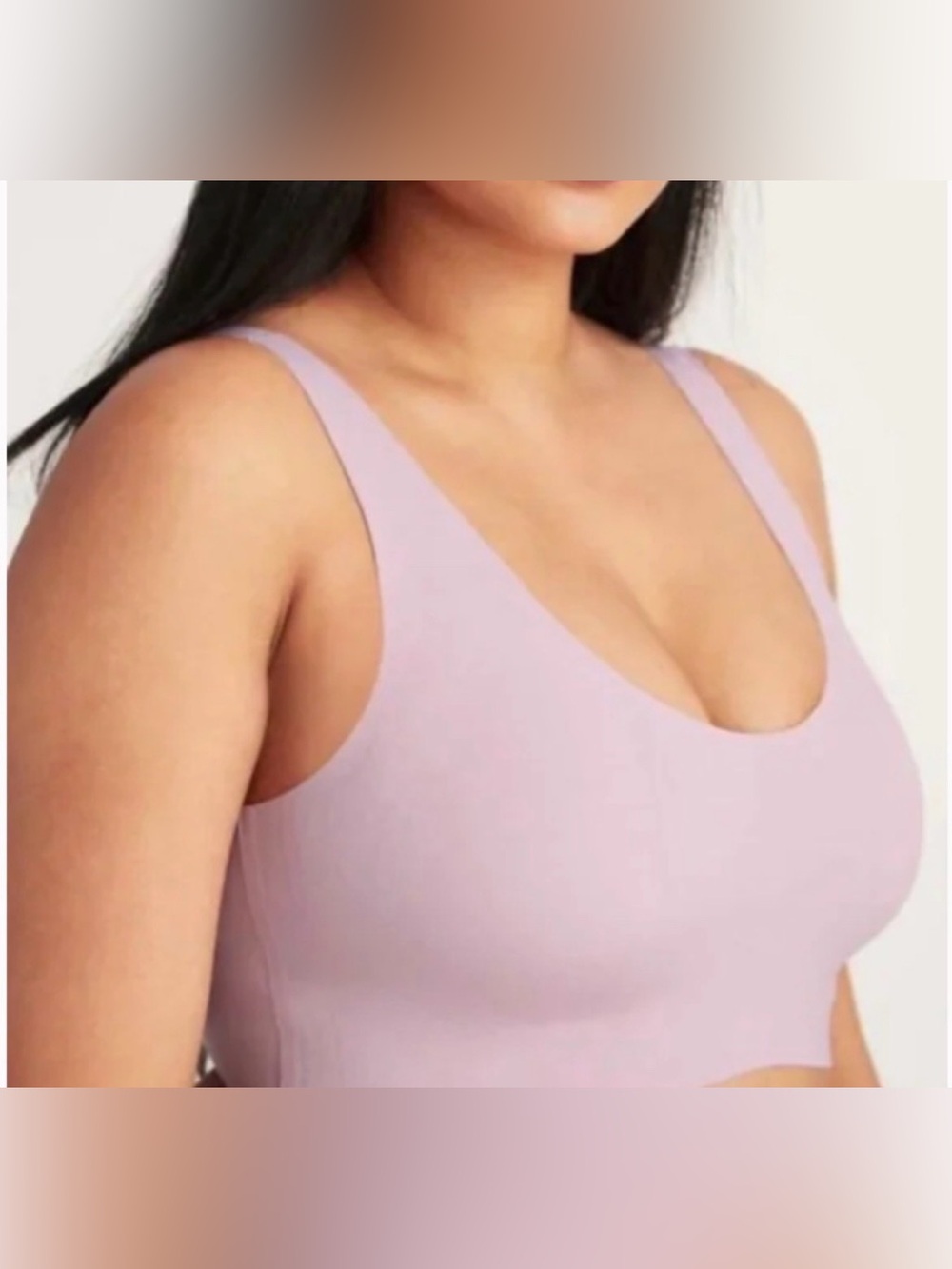 Knix LuxeLift Pullover Bra Sz L in Orchid